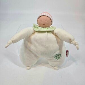 Kathe Kruse Gugguli Waldorf Cloth Baby Doll Soft Body Knotted Shamrock 10"